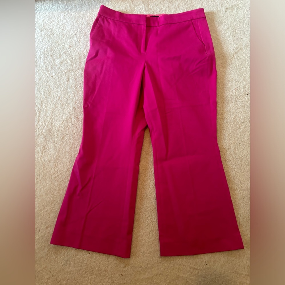 Kelsey pant  JCrew flare crop size 14